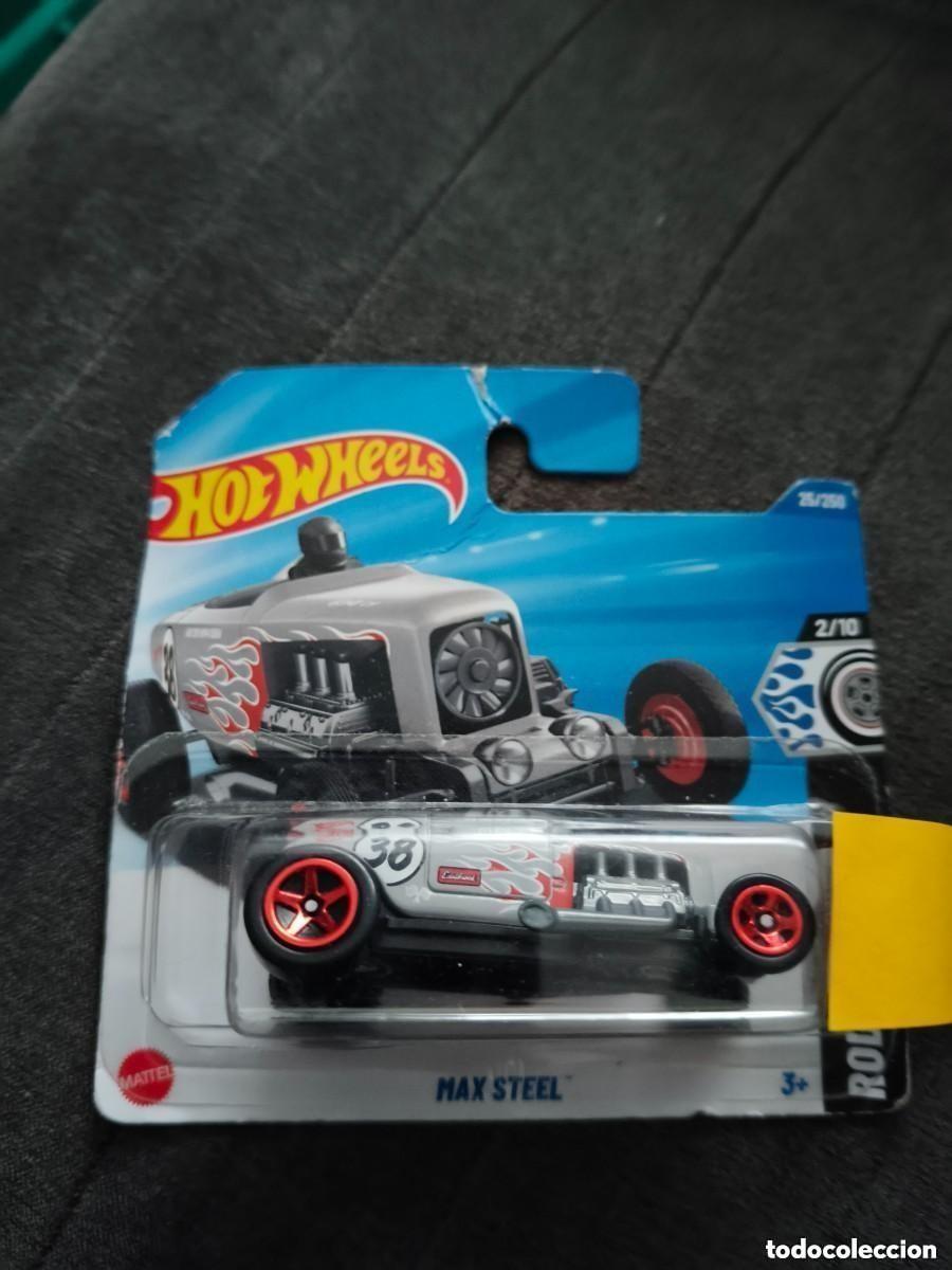 Coches a escala Hot Wheels: HOT WHEELS 2025 25/250 - MAX STEEL - ESCALA 1/64 (2UD)