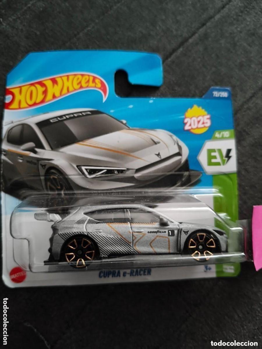 Carros em escala Hot Wheels: COCHE HOT WHEELS CUPRA E-RACER 2025 72/250 NUEVO 1:64