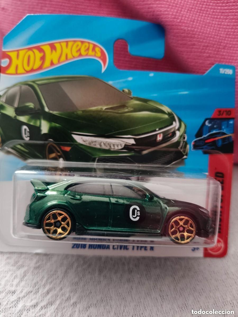 Model cars Hot Wheels: HOT WHEELS 2026 11/250 - 2018 HONDA CIVIC TYPE R - ESCALA 1/64 (2UD)
