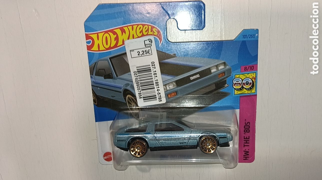 Coches a escala Hot Wheels: HOTWHEELS DMC DELOREAN