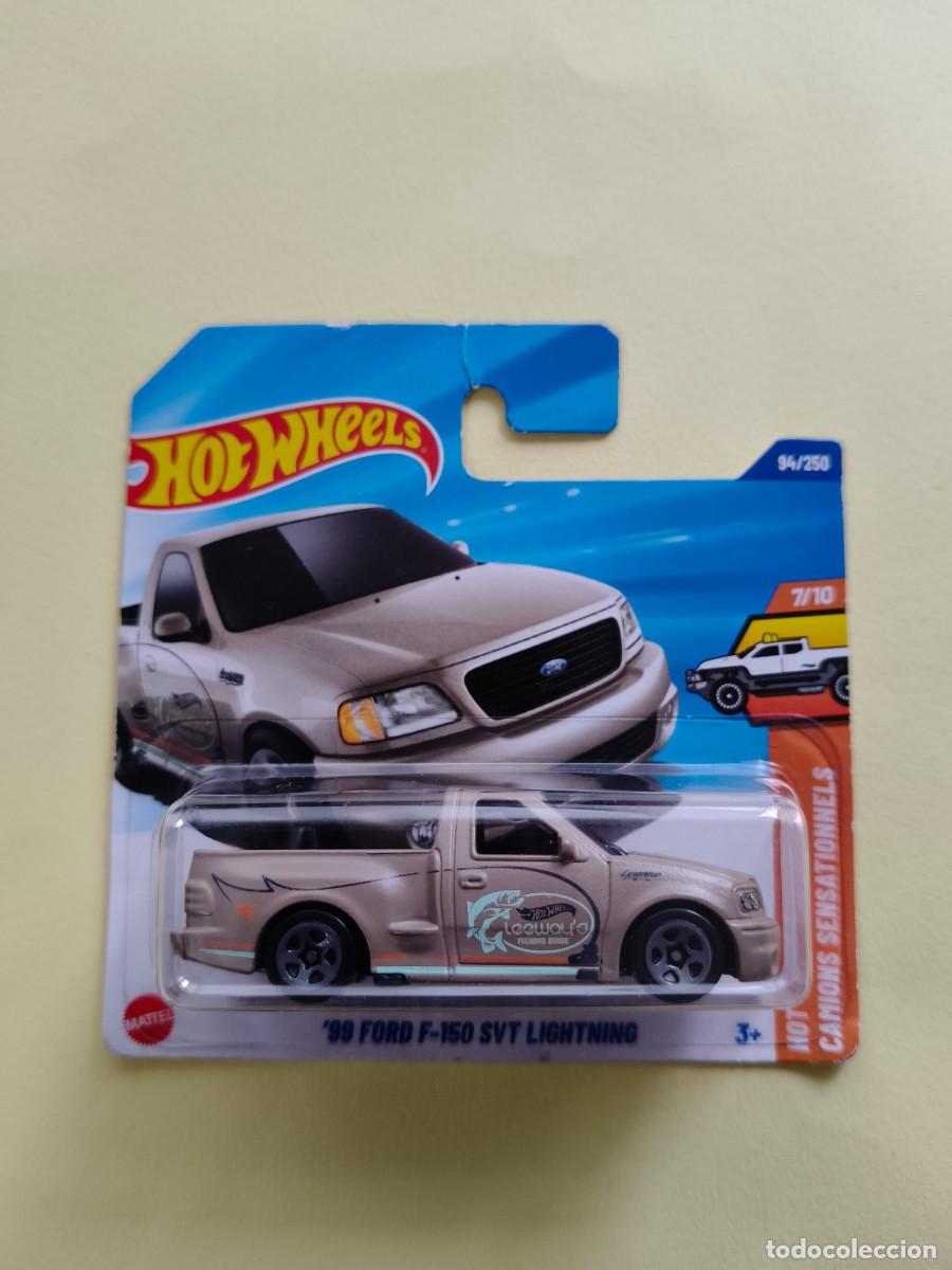 Coches a escala Hot Wheels: HOT WHEELS 2025 94/250 - '99 FORD F-150 SVT LIGHTNING - 1/64