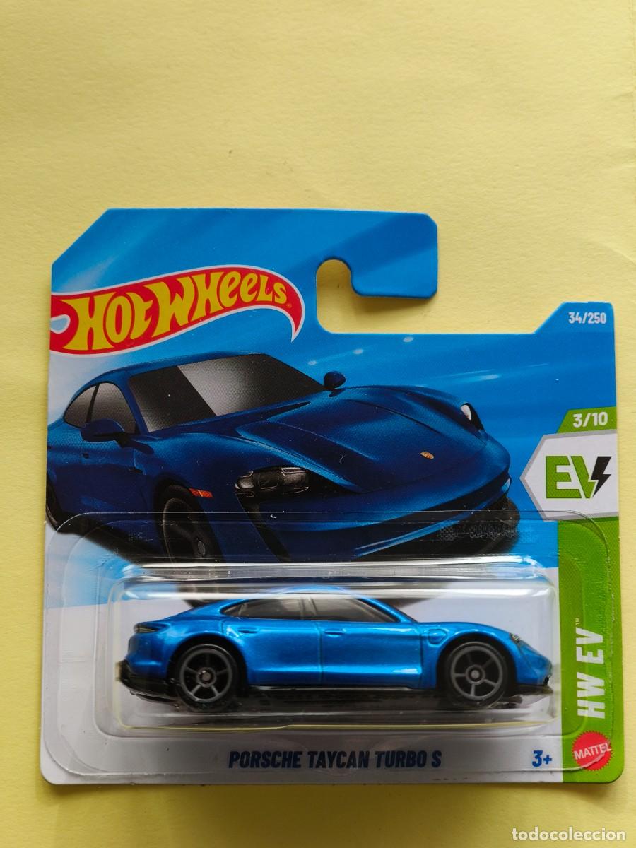 Auto in scala Hot Wheels: HOT WHEELS 2026 34/250 - PORSCHE TAYCAN TURBO S - ESCALA 1/64