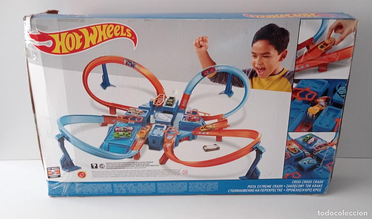 Carros em escala Hot Wheels: JUEGO CRISS CROSS CRASH de MATTEL - PISTA PARA COCHES HOT WHEELS