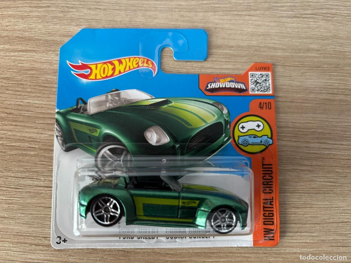 Coches a escala Hot Wheels: Ford shelby cobra concept