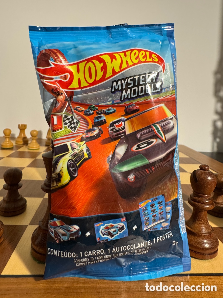 Coches a escala Hot Wheels: Hot Wheels Mystery Models. Bolsa Sorpresa Cerrada / Sin Abrir. Mattel.