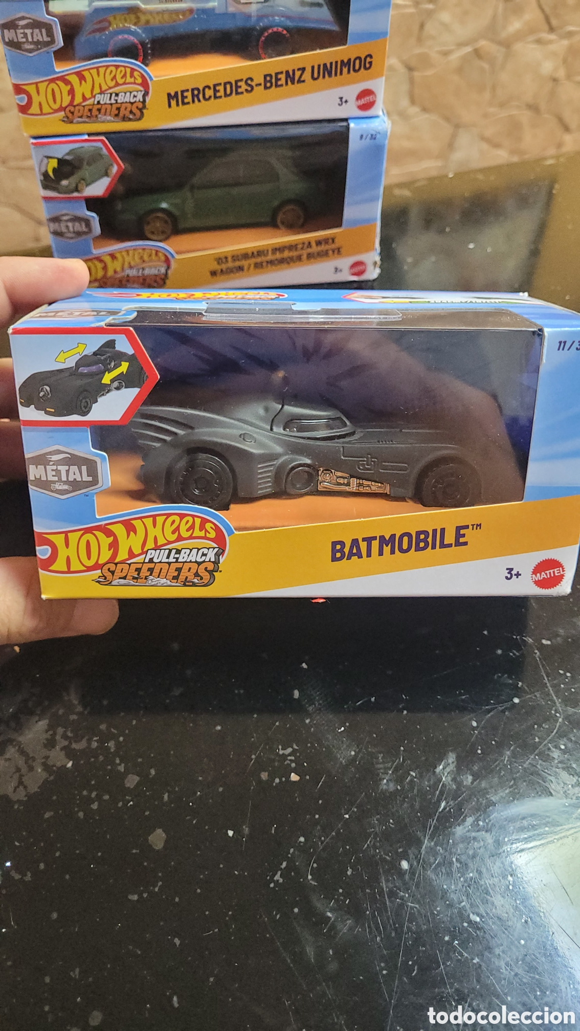 Coches a escala Hot Wheels: Hotwheels pull back speeders - Foto 3