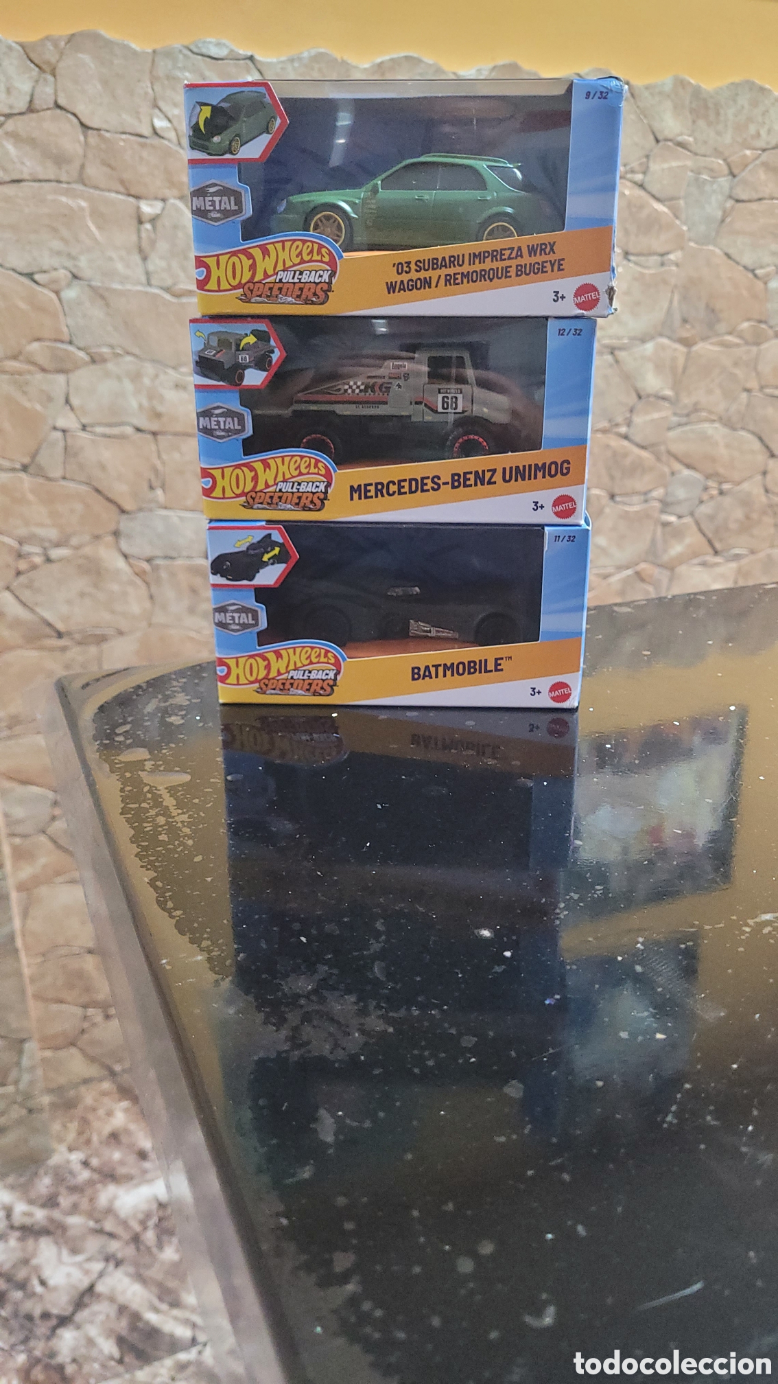Coches a escala Hot Wheels: Hotwheels pull back speeders