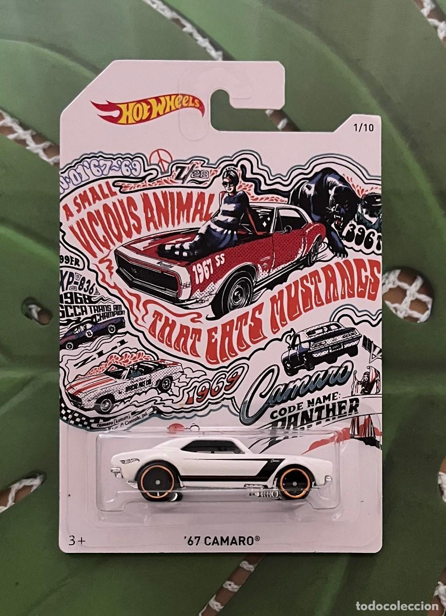 Coches a escala Hot Wheels: 67 Camaro 1/10 50th Anniversary Hot Wheels