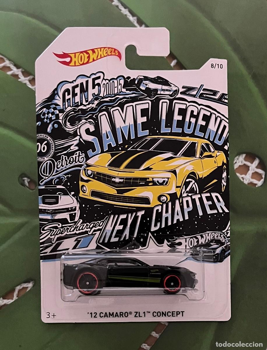 Coches a escala Hot Wheels: 12 Camaro ZL1 Concept 8/10 50th Anniversary Hot Wheels