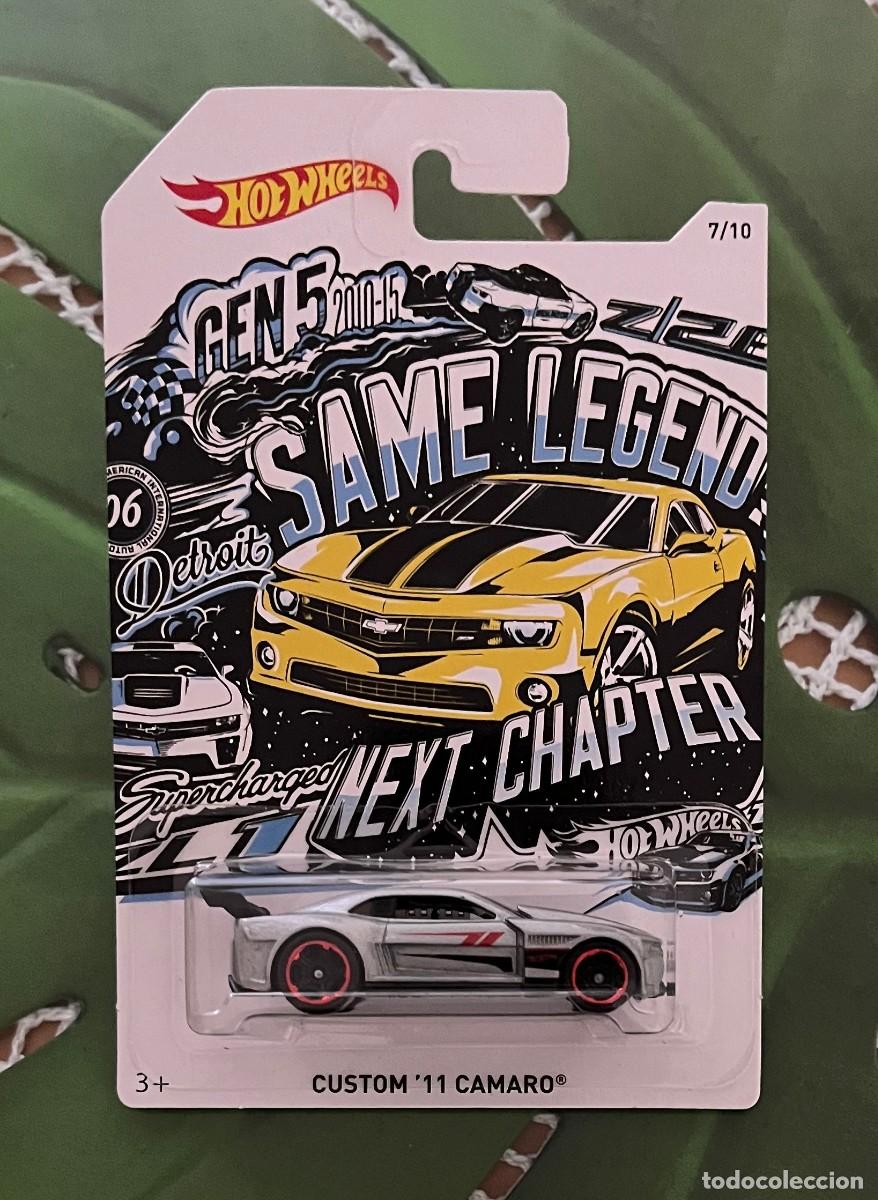 Coches a escala Hot Wheels: Custom 11 Camaro 7/10 50th Anniversary Hot Wheels