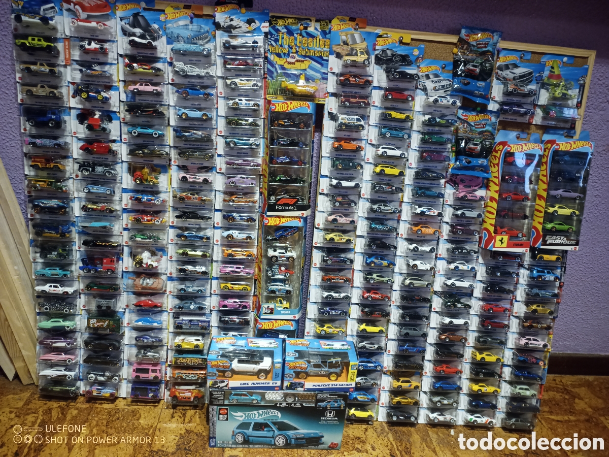 Coches a escala Hot Wheels: Lote de coches hotwheels