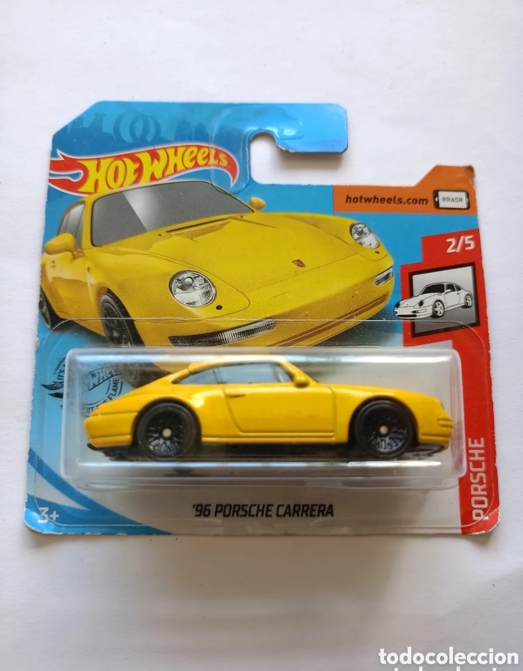 Carros em escala Hot Wheels: Hot Wheels '96 Porsche Carrera Porsche 2/5 2020