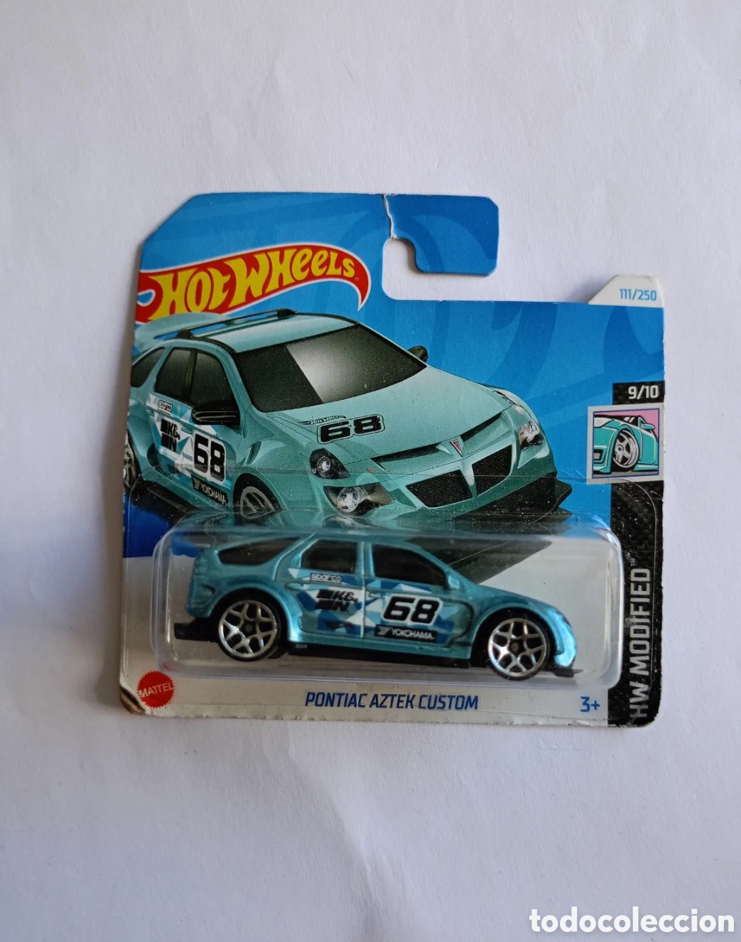 Carros em escala Hot Wheels: Hot Wheels - Pontiac Aztek Custom - HW Modified 9/10 - HRY61 - Short Card - K&N - sparco - Yokohama