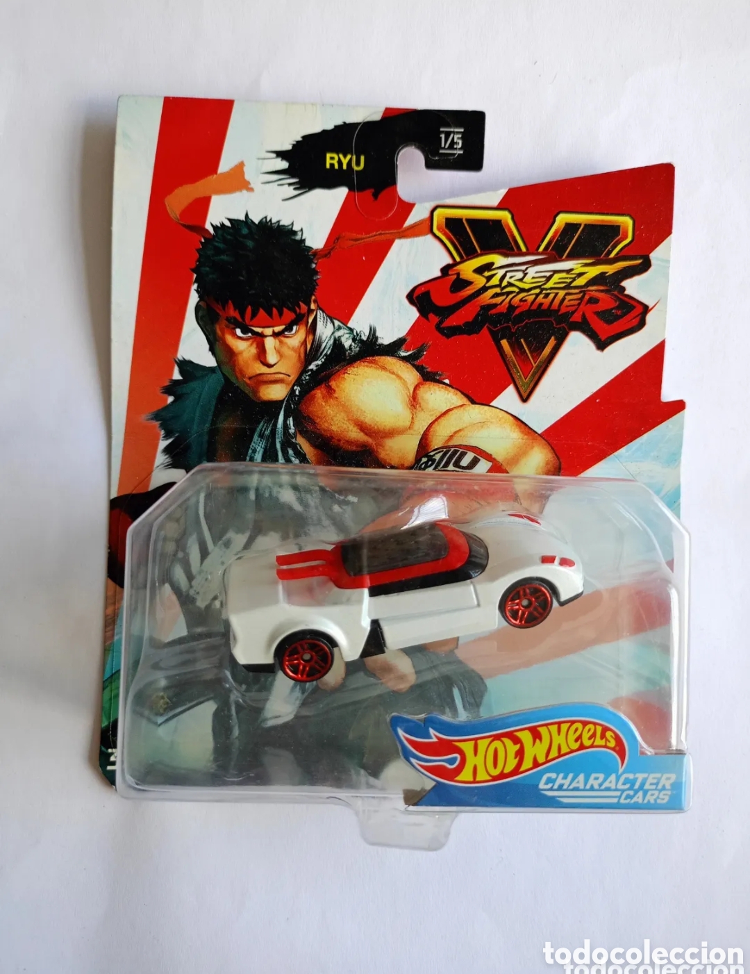 Carros em escala Hot Wheels: Hot Wheels GJJ30 Street Fighter Character Cars Ryu 1/5