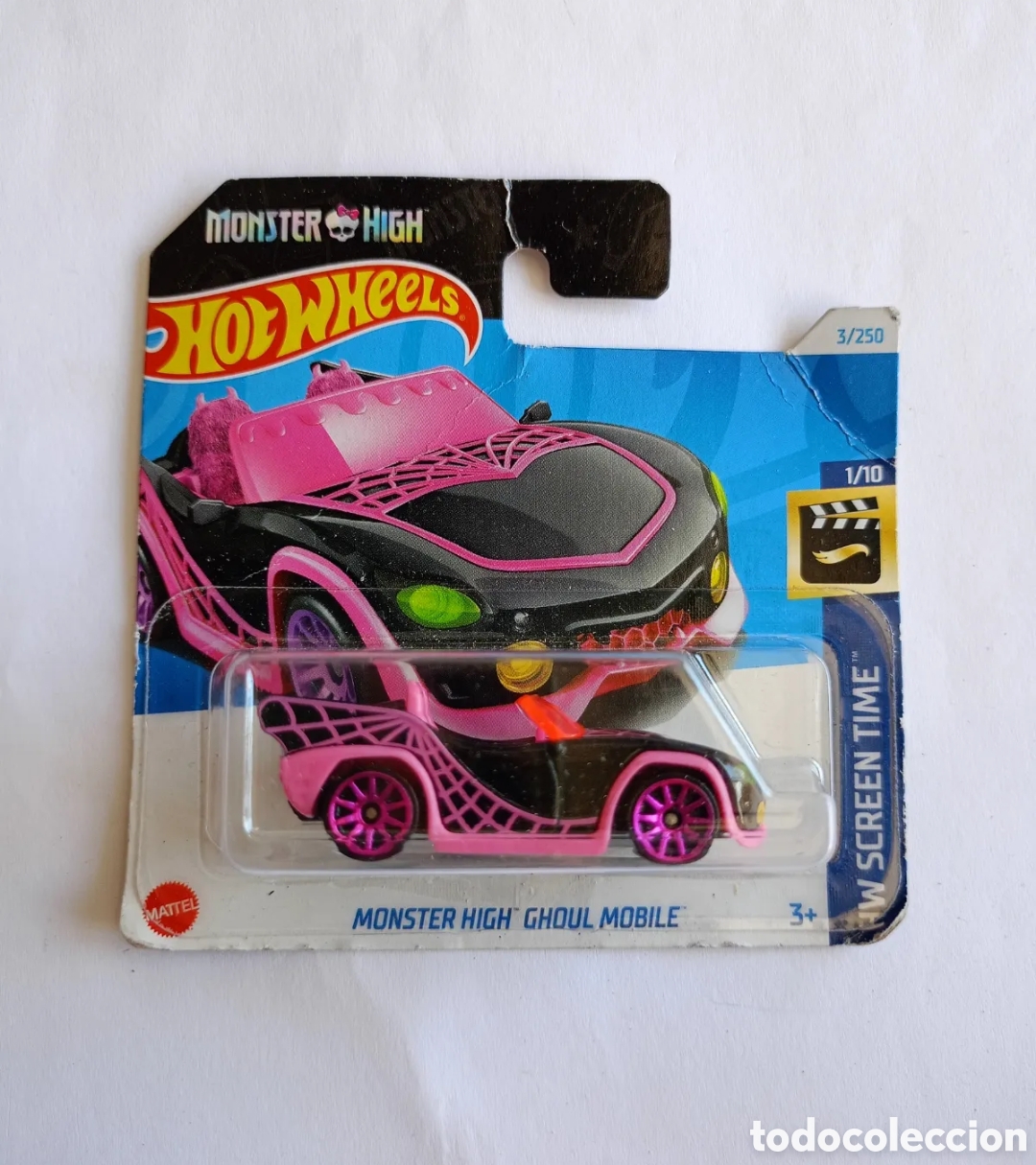 Carros em escala Hot Wheels: Hot Wheels Monster High Ghoul Mobile