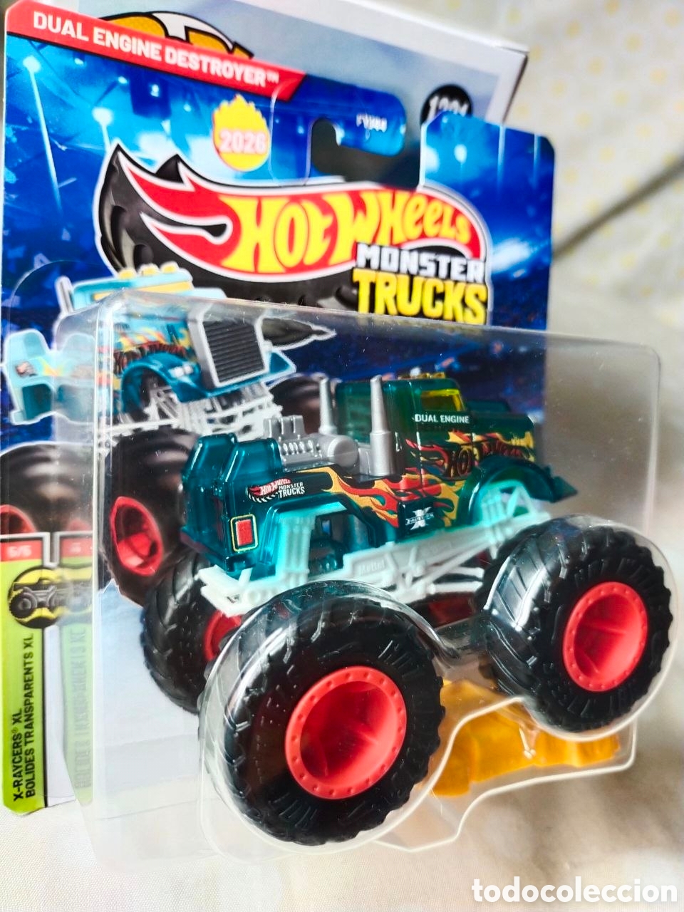 Coches a escala Hot Wheels: Double Engine Destroyer (Monster Trucks) - Hot Wheels - Foto 2