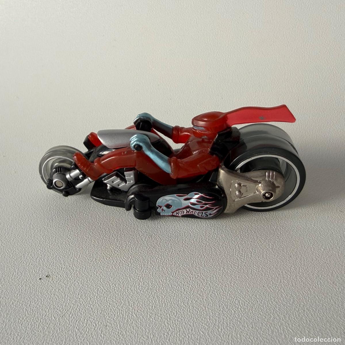 Coches a escala Hot Wheels: Moto Hot Wheels Thunder Cycles Hoodlum Ghost Riders Mattel 2003