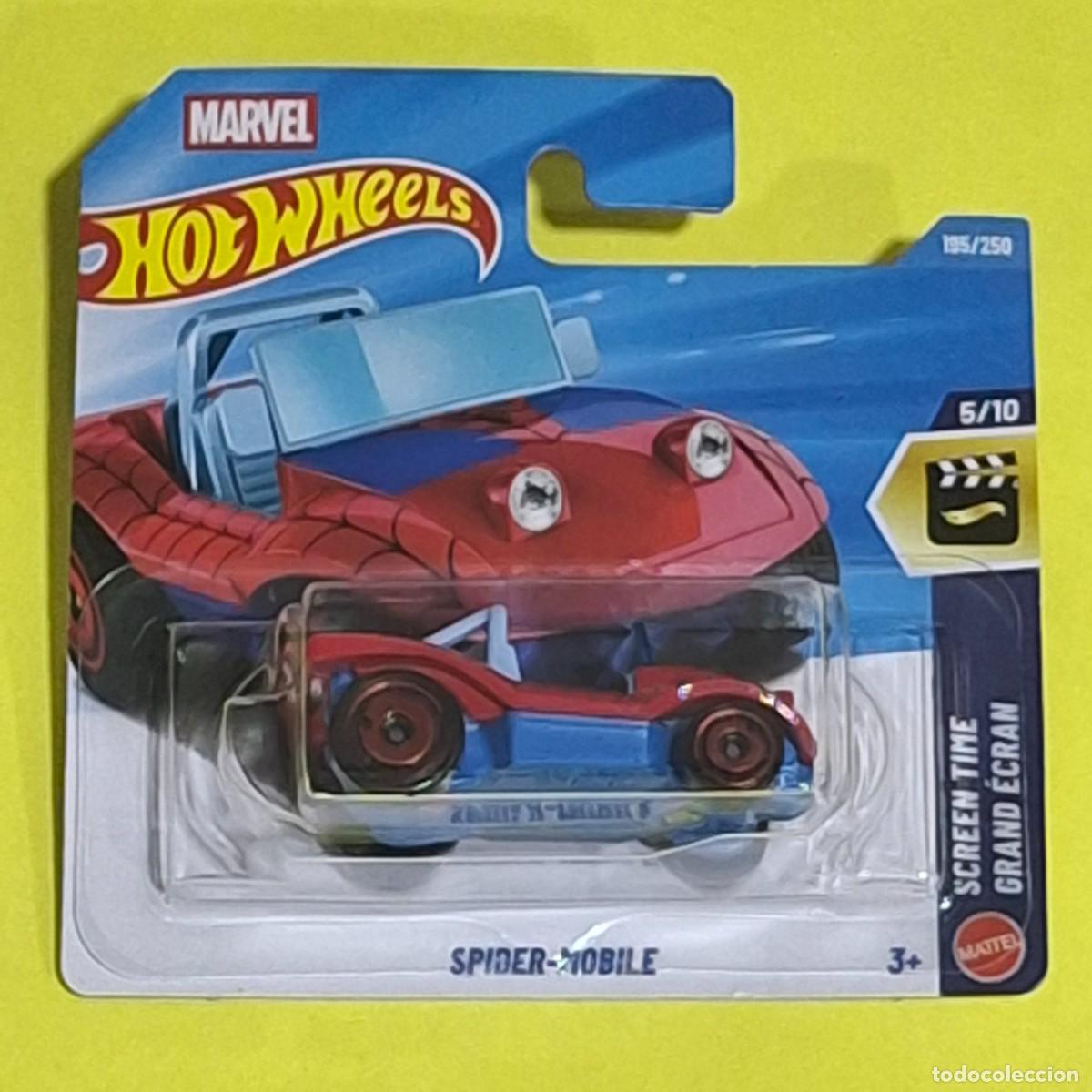 Coches a escala Hot Wheels: HOT WHEELS 2026 195/250 - SPIDER MOBILE SPIDERMAN MARVEL - NUEVO EN BLISTER - ESCALA 1/64