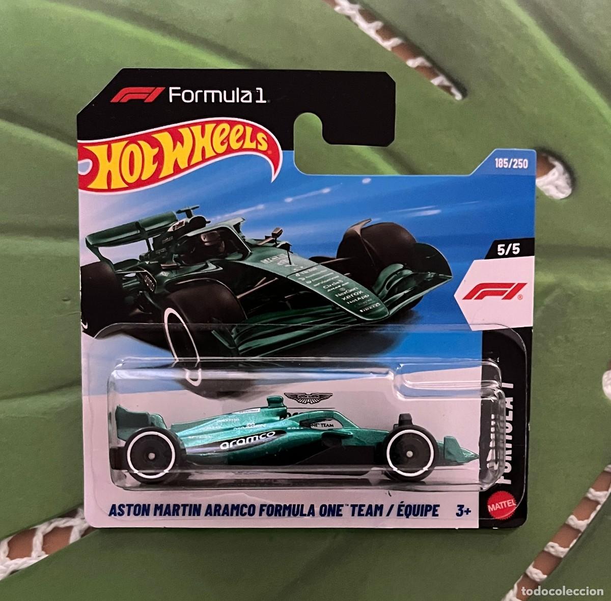 Coches a escala Hot Wheels: Aston Martin Aramco Formula One Team Equipe Hot Wheels