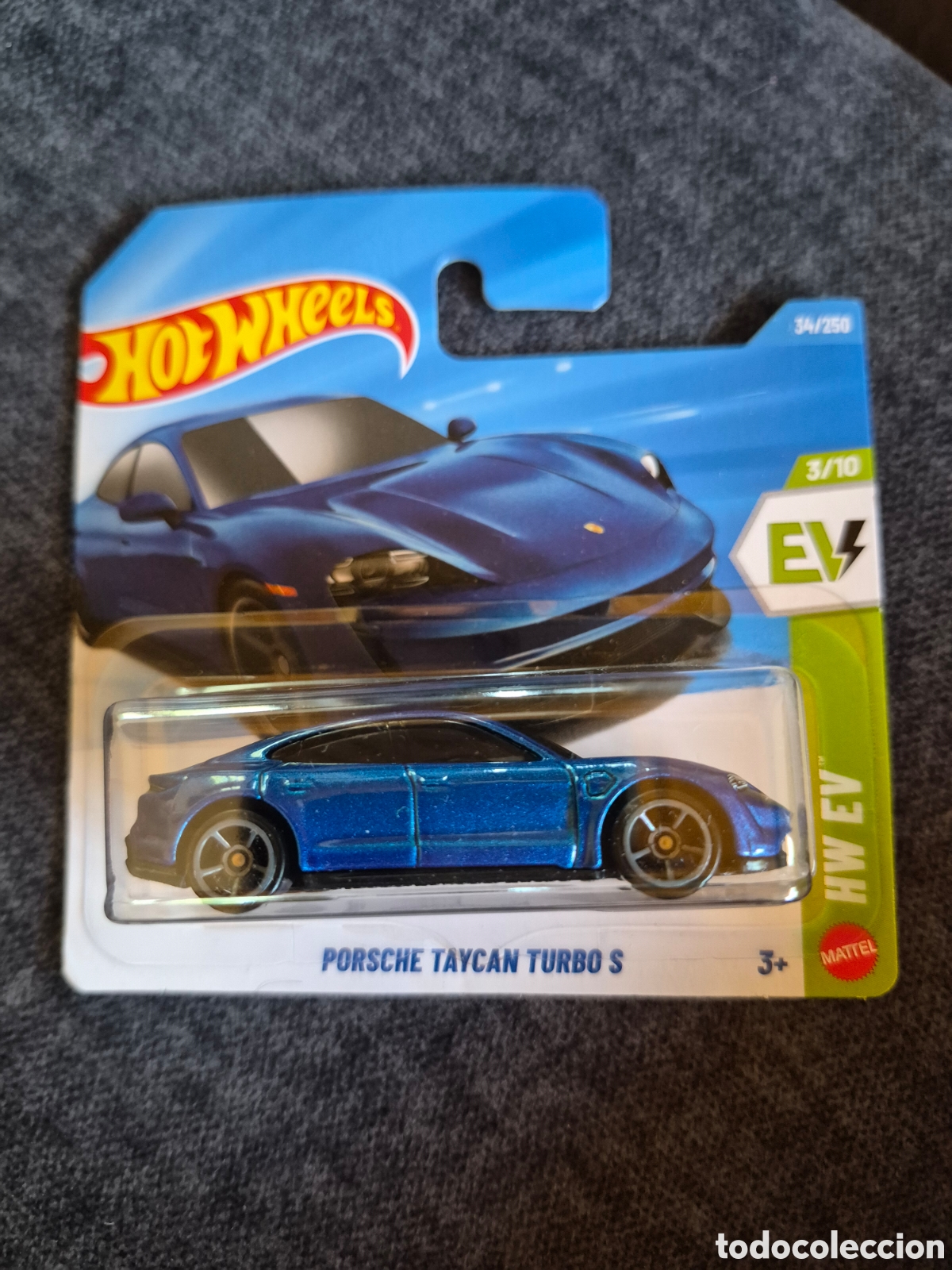 Coches a escala Hot Wheels: Hot wheels porsche taycan turbo s