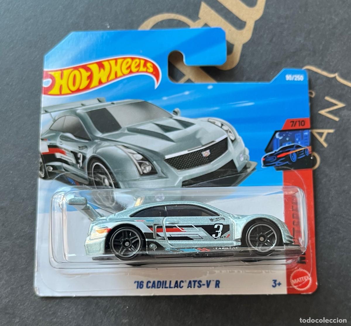 Coches a escala Hot Wheels: 16 Cadillac ATS-V R Hot Wheels