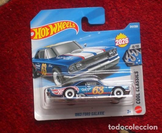 Coches a escala Hot Wheels: coche Hot Wheels Ford Galaxie 1963