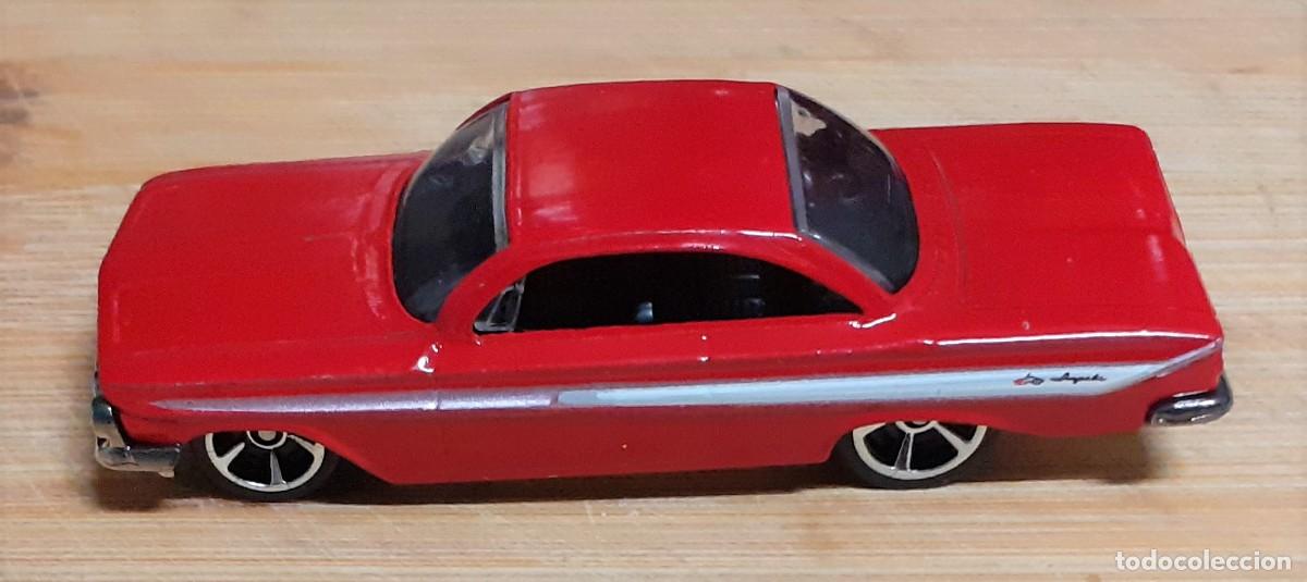 Coches a escala Hot Wheels: COCHE HOT WHEELS '61 IMPALA TM GM