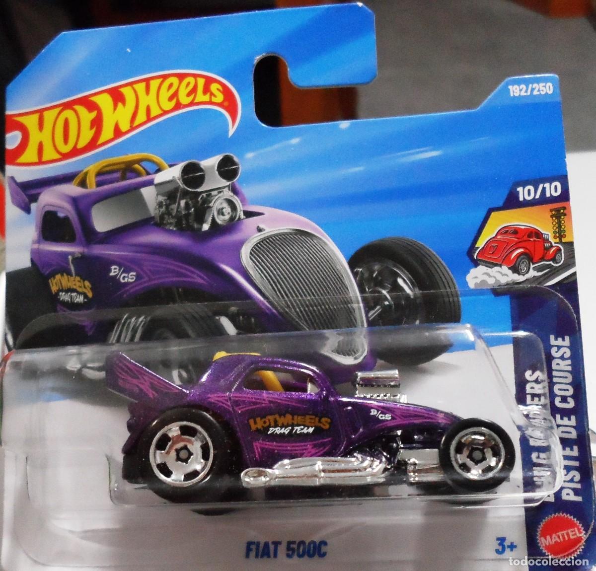 Coches a escala Hot Wheels: Fiat 500c de Hot wheels 2026