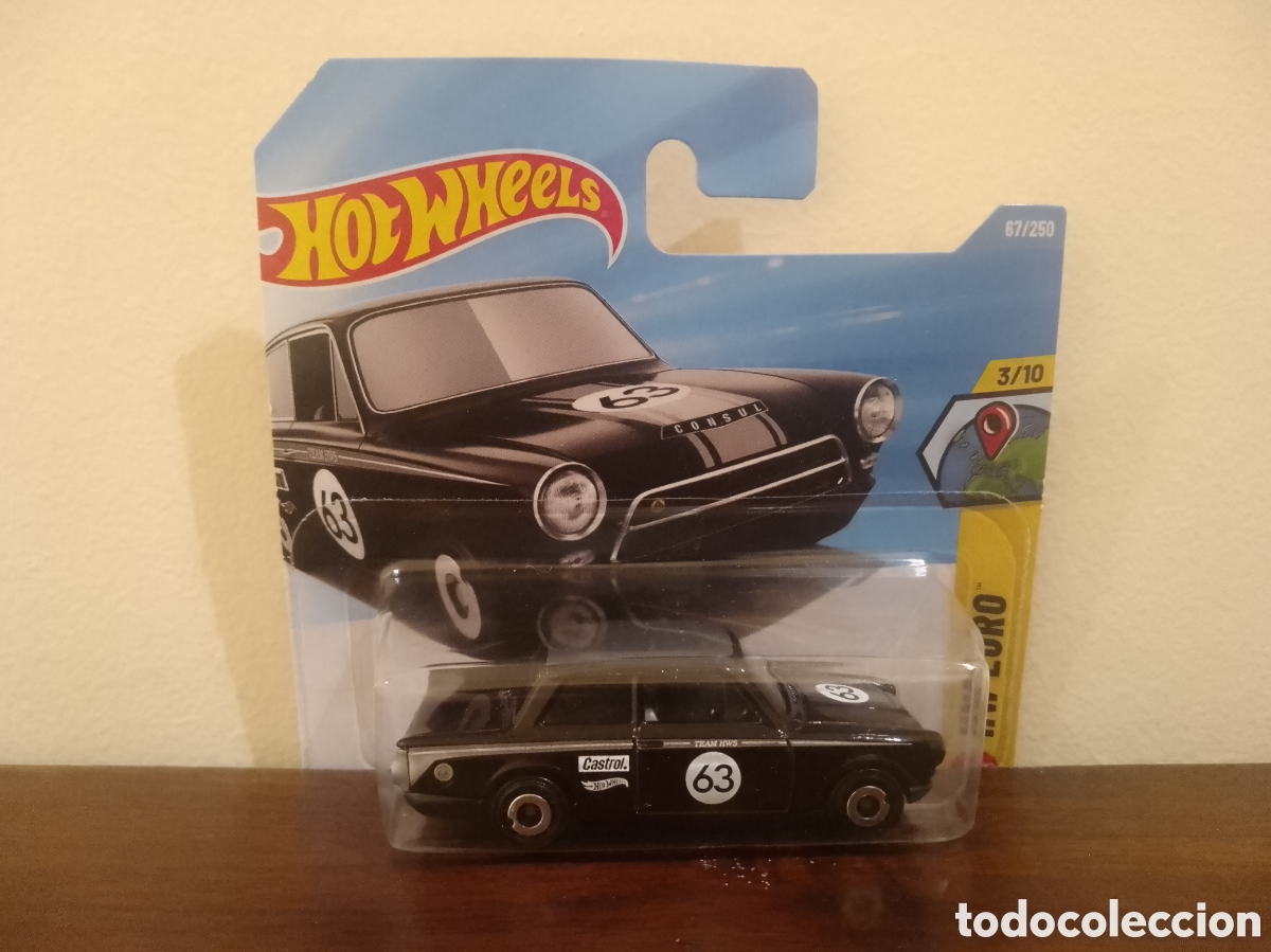 Coches a escala Hot Wheels: Coche miniatura Hot Wheels HW Euro - 2026 - 67/250 - Lotus Cortina - 3/10 - Nuevo en blister