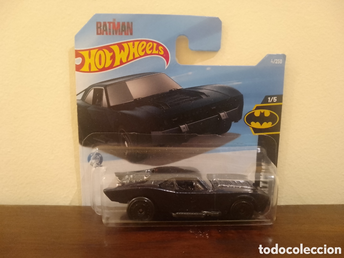 Coches a escala Hot Wheels: Coche miniatura Hot Wheels Batman - 2026 - 4/250 - Batmobile - 1/5 - Nuevo en blister