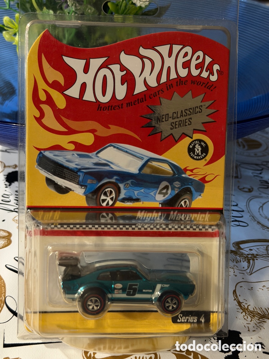 Coches a escala Hot Wheels: Hot Wheels RLC Neo-Classics Mighty Maverick 2005