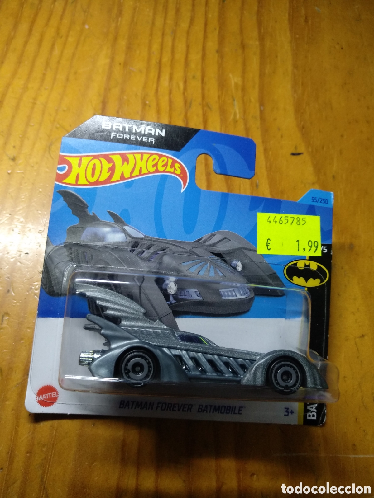 Coches a escala Hot Wheels: Hot Wheels 2023 55/250 Batman Forever Batmobile 2/5
