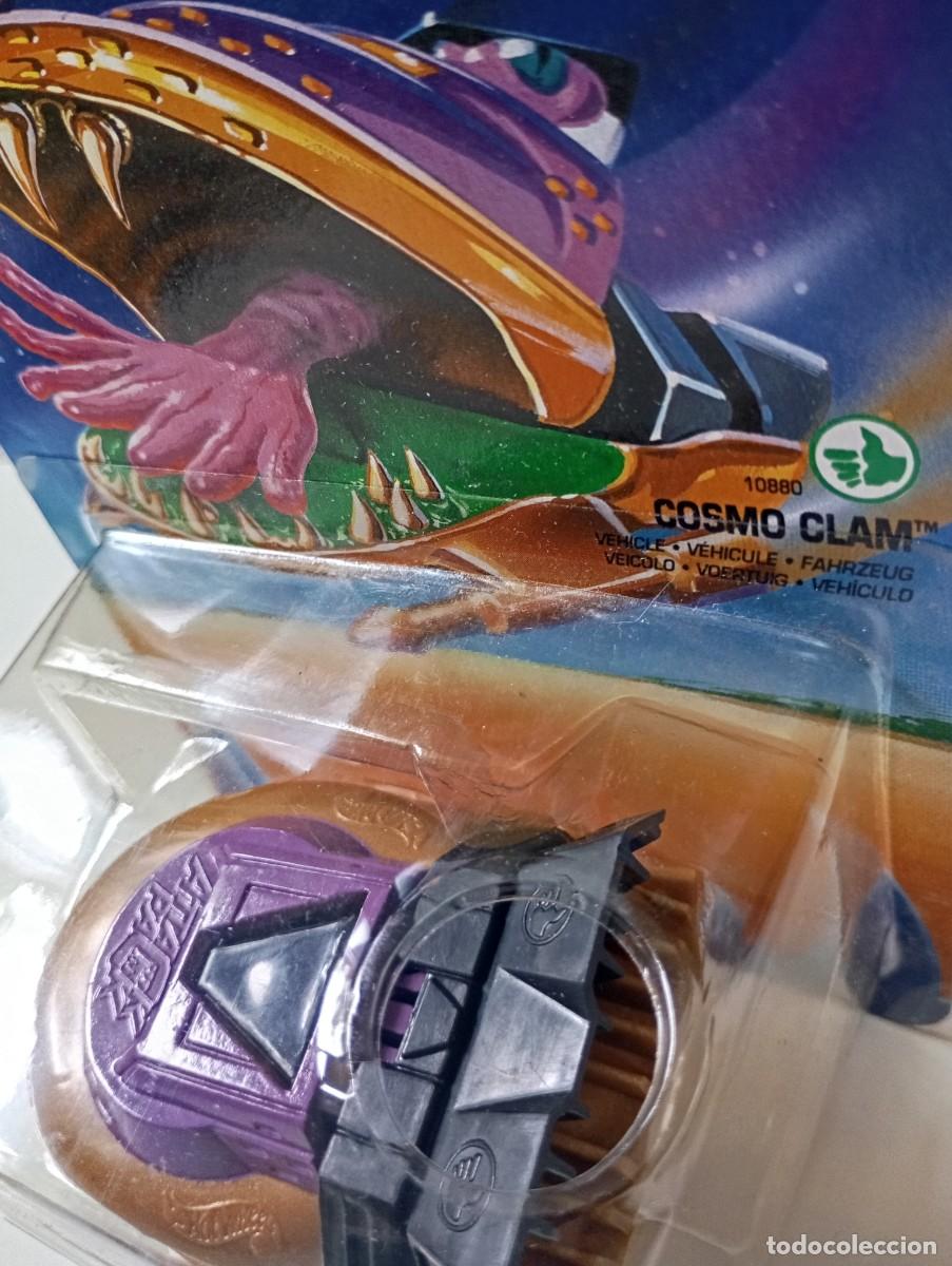 Coches a escala Hot Wheels: HOT WHEELS ATTACK PACK ALIEN INVADERS COSMO CLAM MATTEL 1993 - Foto 7
