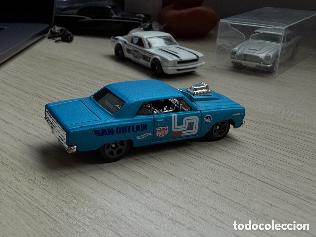 Coches a escala Hot Wheels: Hot Wheels &rsquo;64 Chevy Chevelle SS Urban Outlaw azul