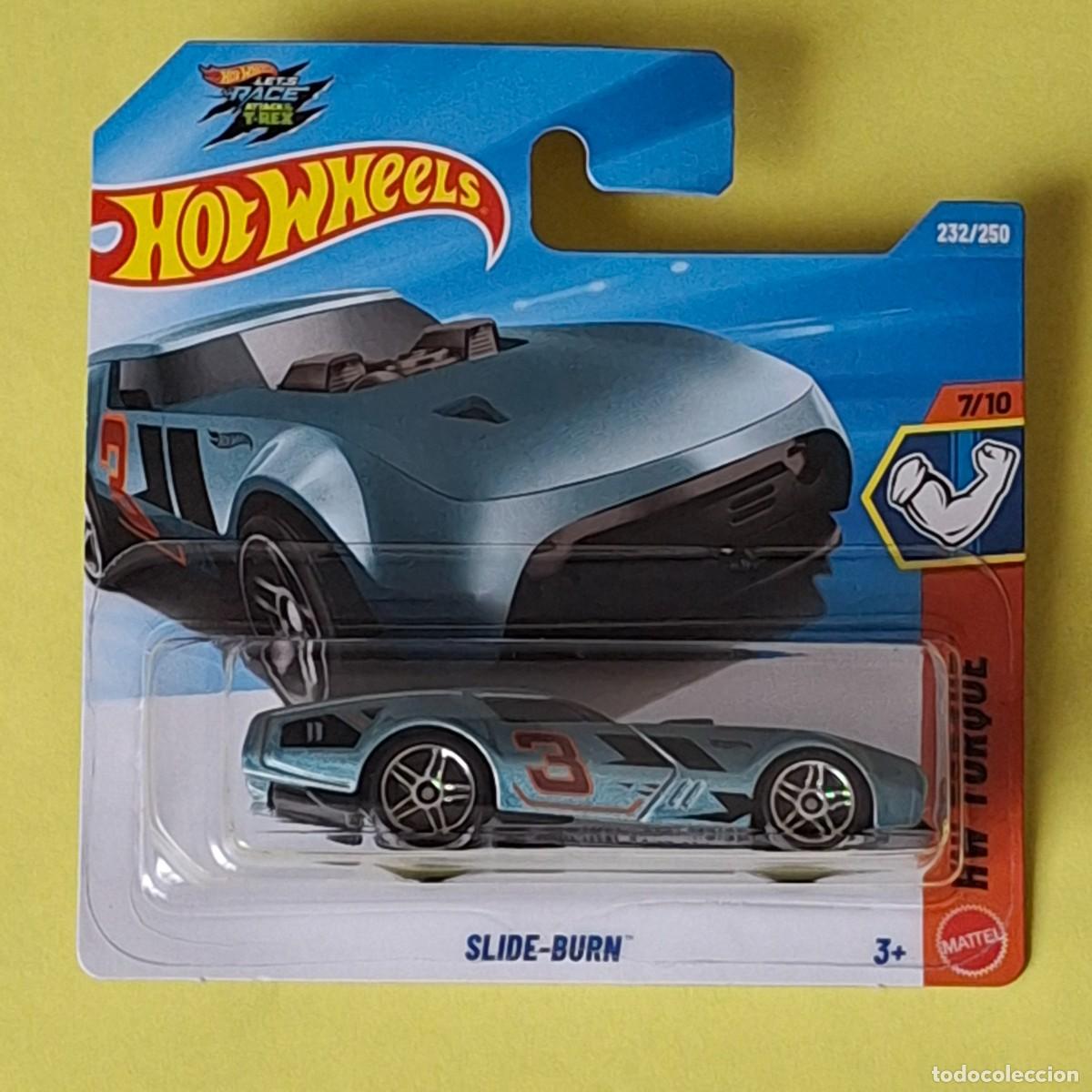 Coches a escala Hot Wheels: HOT WHEELS 2026 232/250 - SLIDE BURN - NUEVO EN BLISTER - ESCALA 1/64