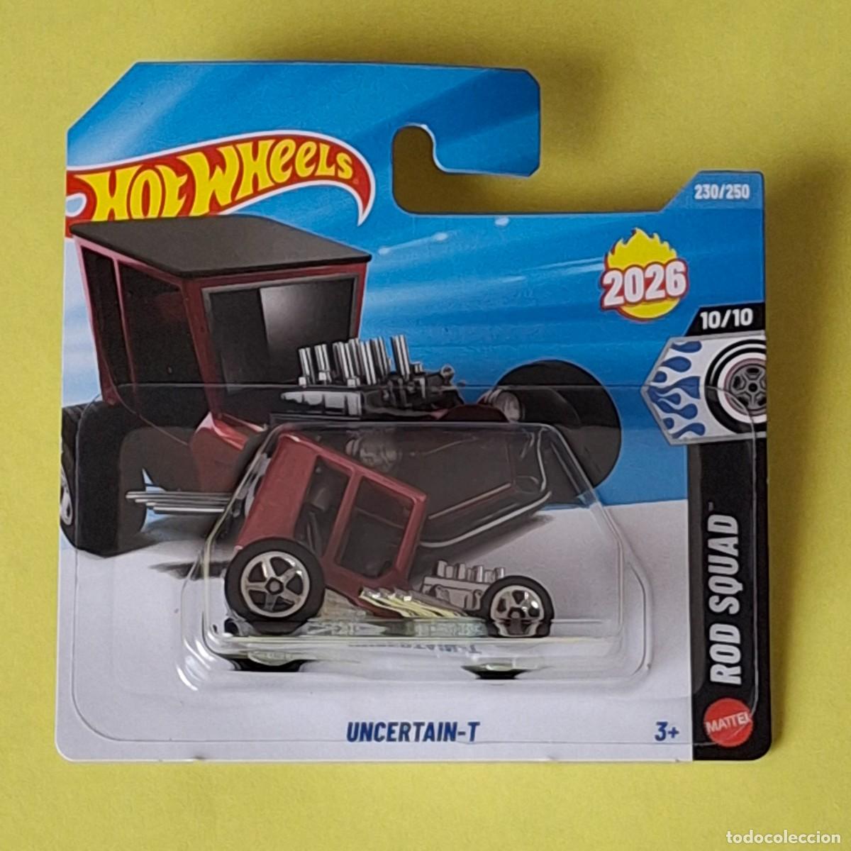 Coches a escala Hot Wheels: HOT WHEELS 2026 230/250 - UNCERTAIN-T - NUEVO EN BLISTER - ESCALA 1/64