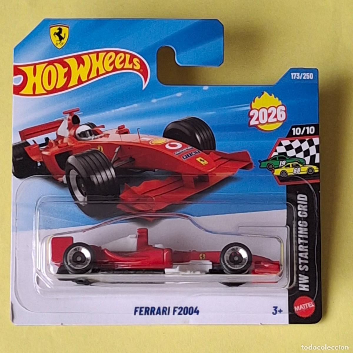 Coches a escala Hot Wheels: HOT WHEELS 2026 173/250 - FERRARI F2004 F1 FORMULA ONE - NUEVO EN BLISTER - ESCALA 1/64