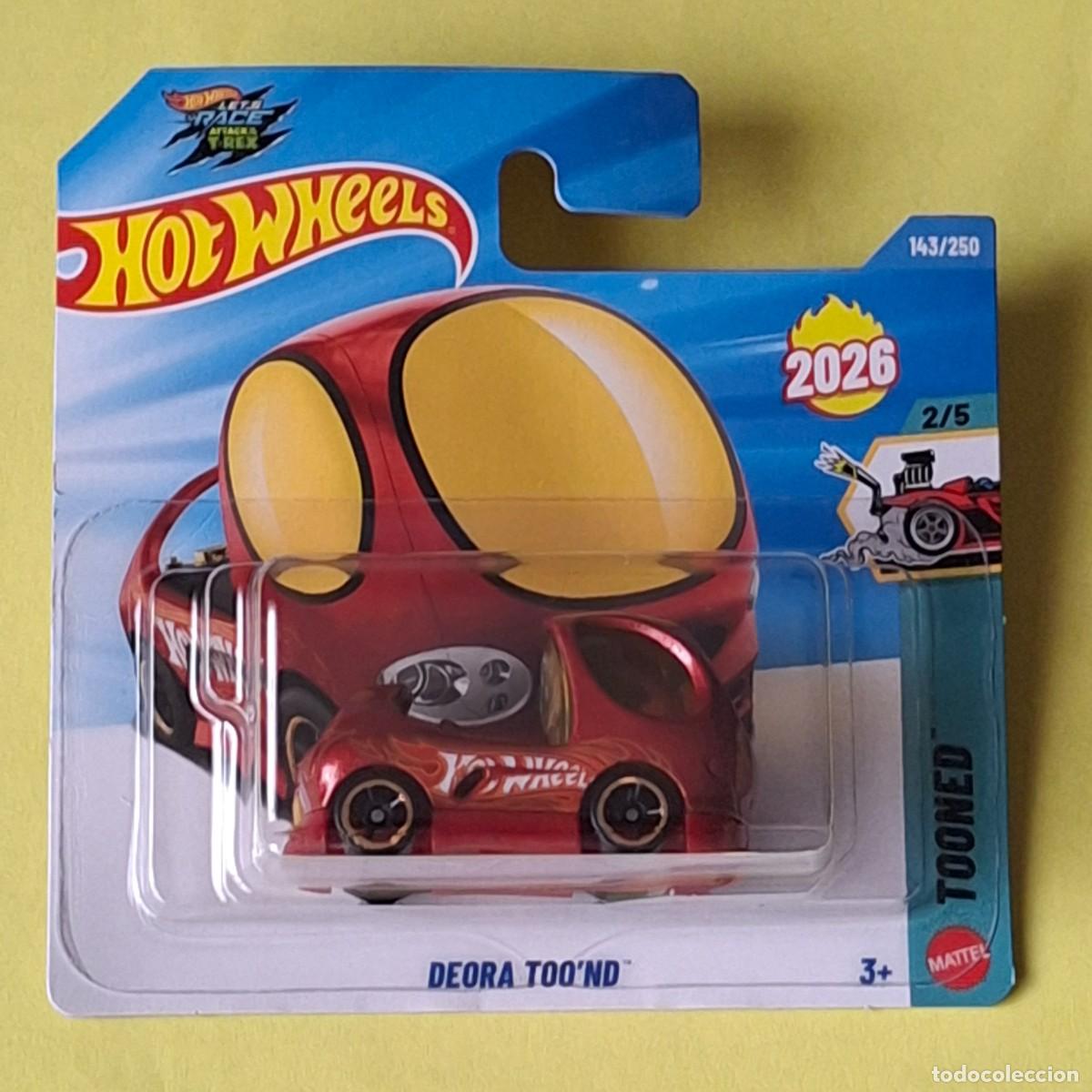 Coches a escala Hot Wheels: HOT WHEELS 2026 143/250 - DEORA TOO&acute;ND TOONED - NUEVO EN BLISTER - ESCALA 1/64