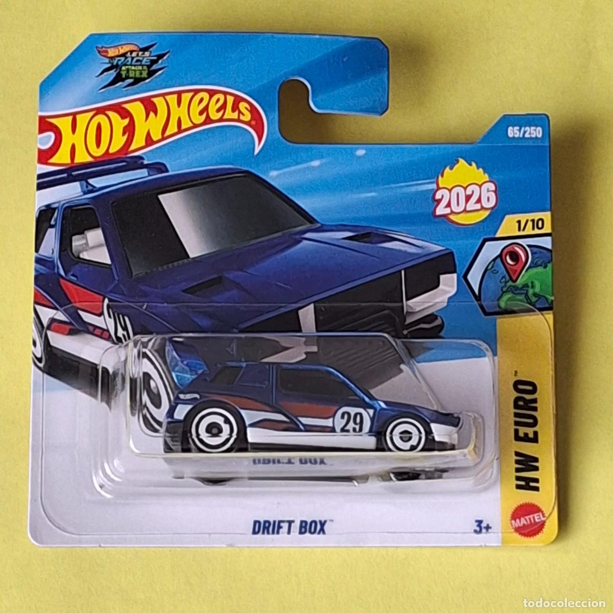 Coches a escala Hot Wheels: HOT WHEELS 2026 65/250 - DRIFT BOX - NUEVO EN BLISTER - ESCALA 1/64