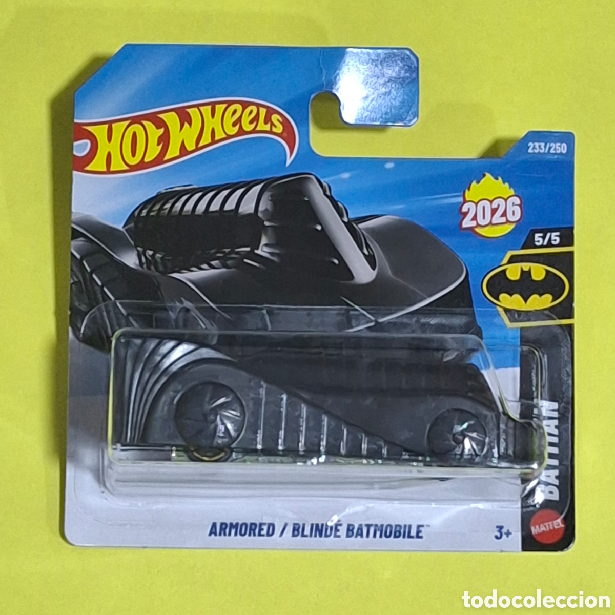 Coches a escala Hot Wheels: HOT WHEELS 2026 233/250 - ARMORED BATMOBILE BATMAN - NUEVO EN BLISTER - ESCALA 1/64