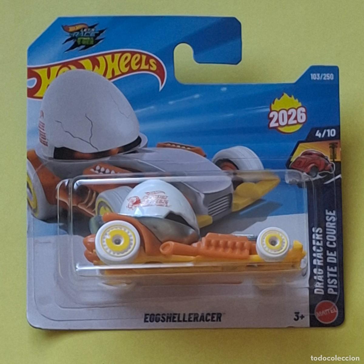 Coches a escala Hot Wheels: HOT WHEELS 2026 103/250 - EGGSHELLERACER - NUEVO EN BLISTER - ESCALA 1/64