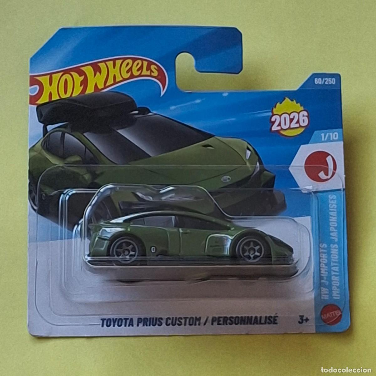 Coches a escala Hot Wheels: HOT WHEELS 2026 60/250 - TOYOTA PRIUS CUSTOM - NUEVO EN BLISTER - ESCALA 1/64