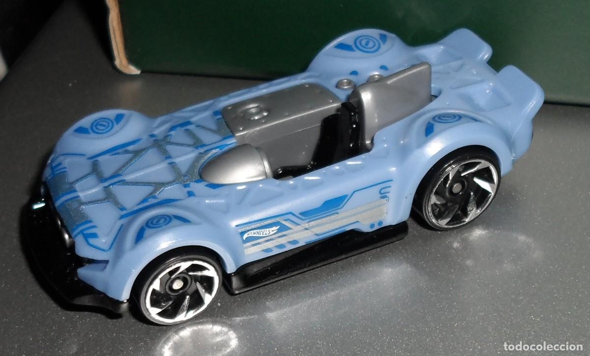 Coches a escala Hot Wheels: Hot wheels Monteracer azul - Foto 1