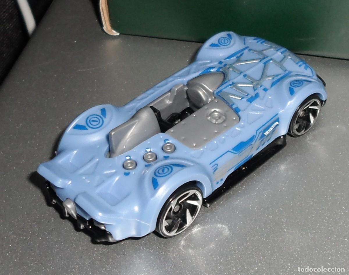 Coches a escala Hot Wheels: Hot wheels Monteracer azul - Foto 2