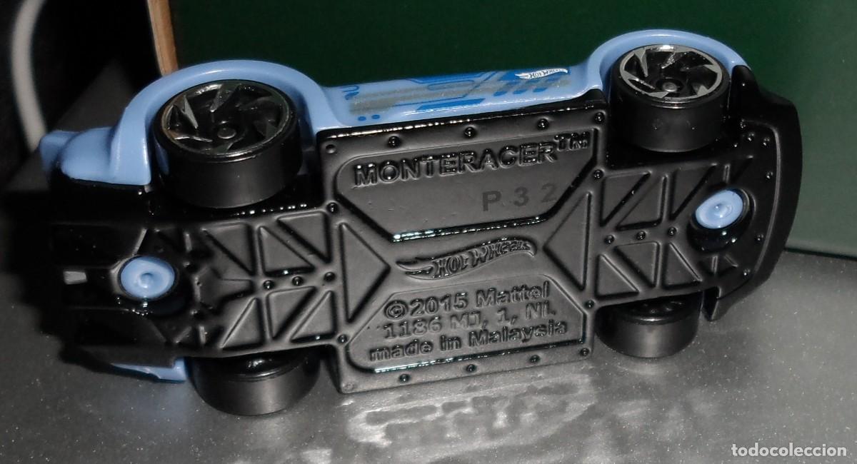 Coches a escala Hot Wheels: Hot wheels Monteracer azul - Foto 3