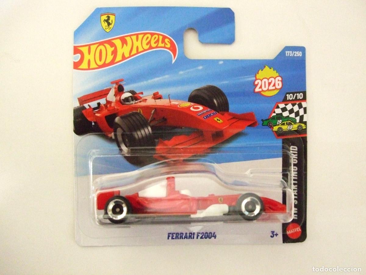 Coches a escala Hot Wheels: FERRARI F2004 - HOT WHEELS MATTEL HW STARTING GRID 10/10 1:64 2026 COCHE CAR F 2004 F1 FORMULA 1 ONE