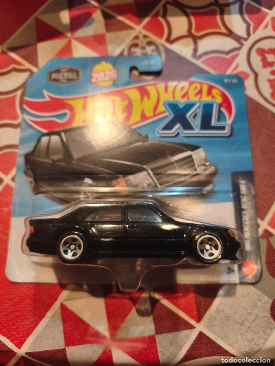 Coches a escala Hot Wheels: Hot wheels xl mercedes 500 e