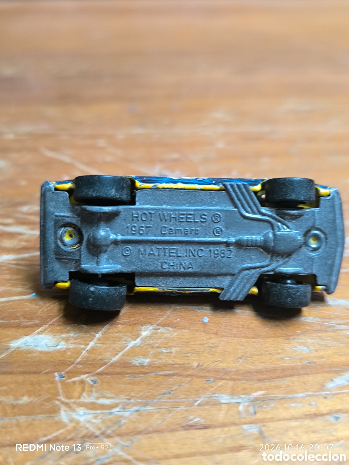 Coches a escala Hot Wheels: Camaro 67 hotwheels 1982 - Foto 6