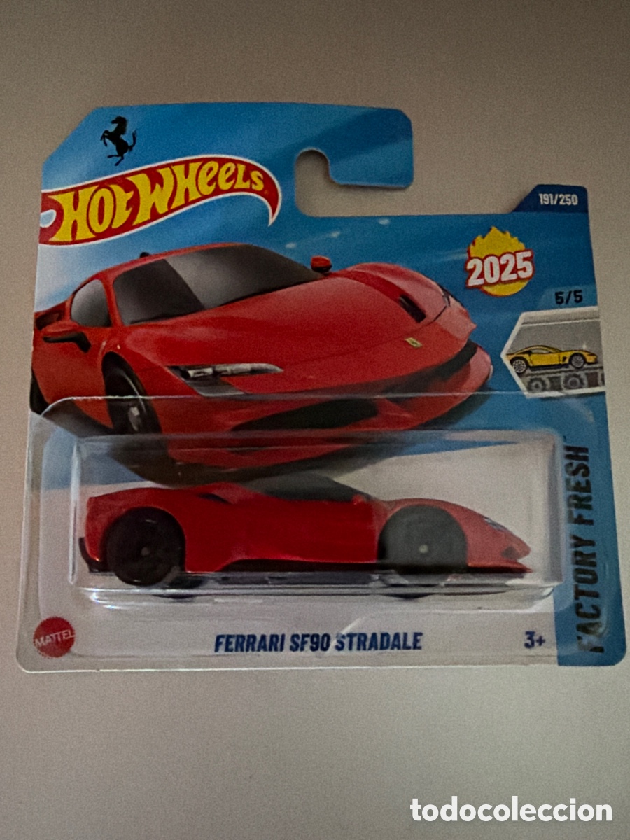 Auto in scala Hot Wheels: Hot wheels ferrari sf90 stradale
