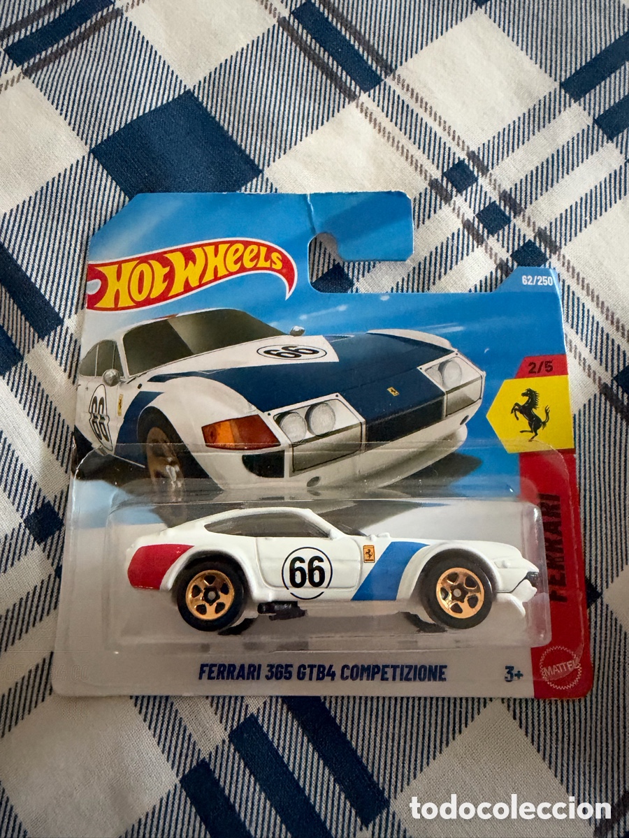 Model cars Hot Wheels: Hot wheels Ferrari 365 gtb4 competizione